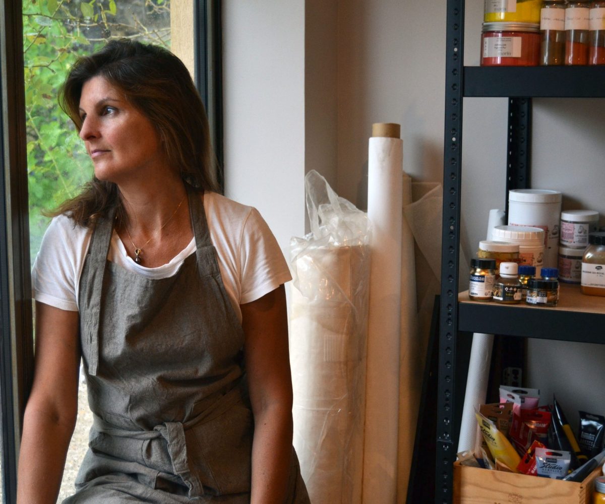 Moi dans l'atelier